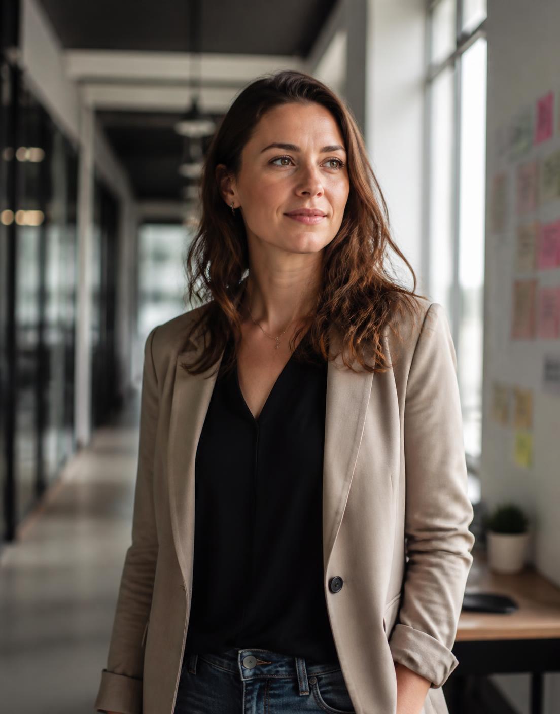 Portret van een ervaren Agile professional op kantoor